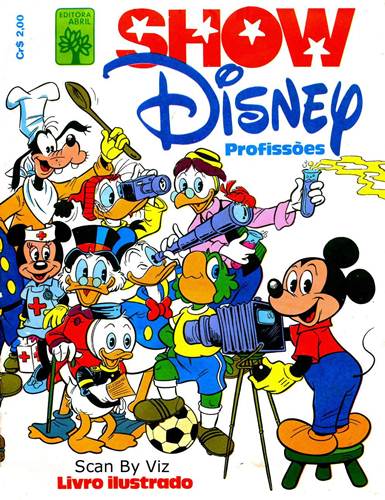 Download de Revista  Livro Ilustrado (Abril) - Show Disney Profissões