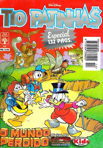 Download de Revista  Tio Patinhas Especial - 14 : O Mundo Perdido