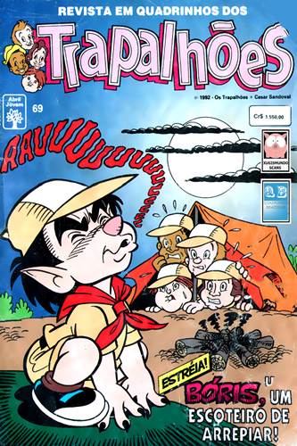 Download de Revista  Revista em Quadrinhos dos Trapalhões - 69