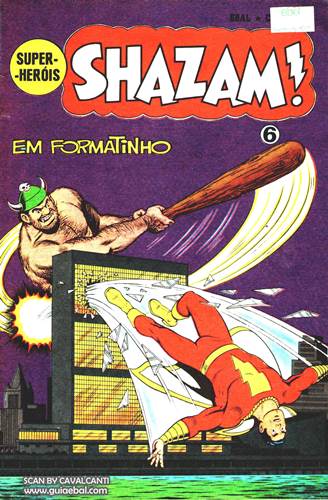 Download de Revista  Shazam (Super Heróis em Formatinho) - 06