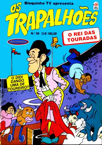 Download de Revista  Os Trapalhões (Bloch) - 58