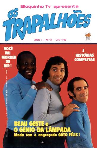 Download de Revista  Os Trapalhões (Bloch) - 02