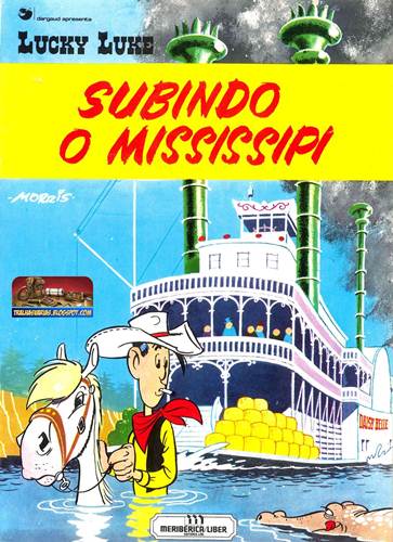 Download de Revista  Lucky Luke (Portugal) 16 - Subindo o Mississipi