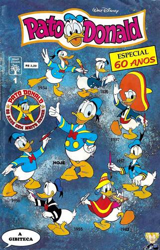 Download de Revista  Pato Donald Especial de Aniversário : 60 Anos