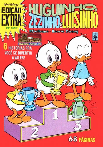 Download de Revista  Edição Extra - 127 : Huguinho, Zezinho e Luisinho