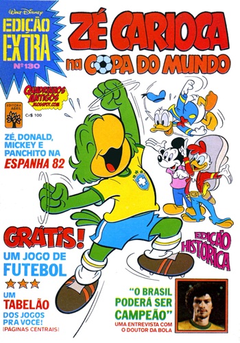 Download de Revista  Edição Extra - 130 : Zé Carioca na Copa do Mundo