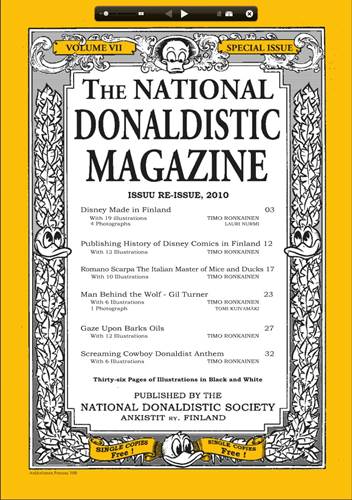 Download de Revista  [FINLÂNDIA] The National Donaldistic Magazine - VII