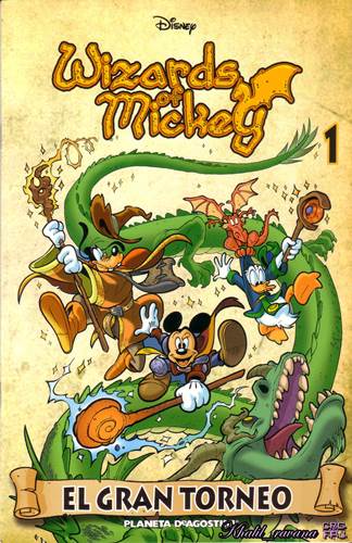 Download de Revista  [ESPANHA] Wizards of Mickey - 01 : El Gran Torneo