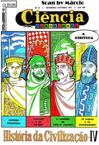 Download de Revista  Ciência em Quadrinhos (Ebal, série 1) 14 - História da Civilização IV