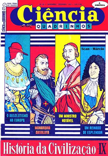 Download de Revista  Ciência em Quadrinhos (Ebal, série 1) 27 - História da Civilização IX