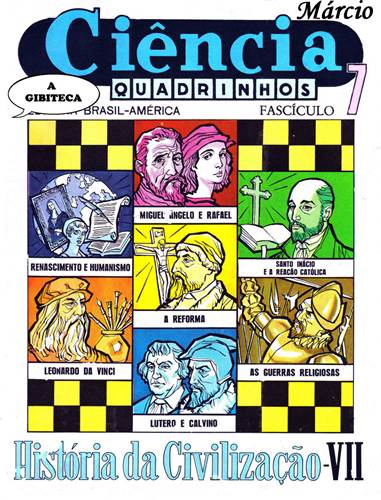 Download de Revista  Ciência em Quadrinhos (Ebal, série 2) 07 - História da Civilização VII