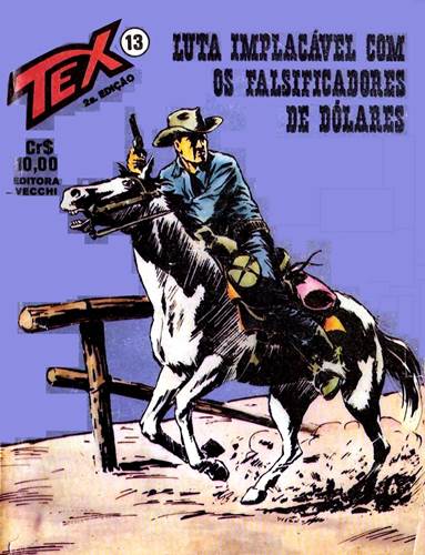 Download de Revista  Tex - 013 : Luta Implacável com os Falsificadores de Dólares