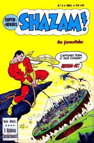 Download de Revista  Shazam (Super Heróis em Formatinho) - 09