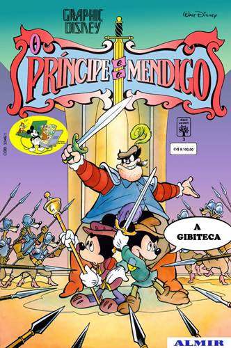 Download de Revista  Graphic Disney (Abril) - 03 : O Príncipe e o Mendigo