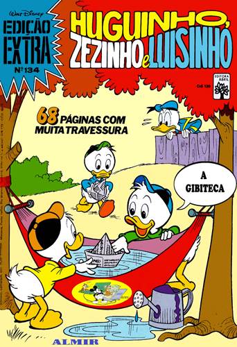 Download de Revista  Edição Extra - 134 : Huguinho, Zezinho e Luisinho