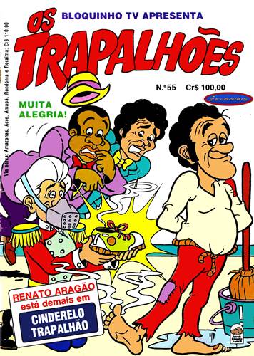 Download de Revista  Os Trapalhões (Bloch) - 55