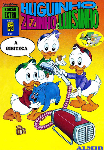 Download de Revista  Edição Extra - 107 : Huguinho, Zezinho e Luisinho