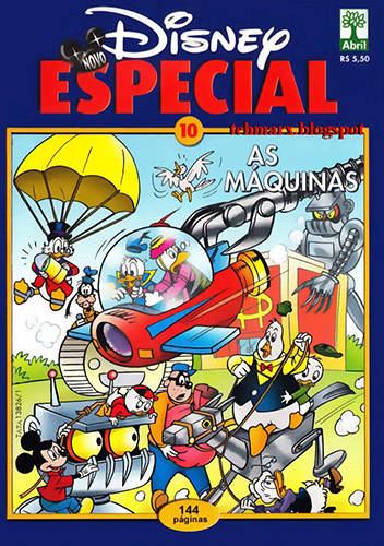 Download de Revista  Novo Disney Especial - 10 : As Máquinas