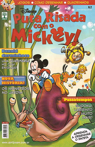 Download de Revista  Pura Risada com o Mickey! - 02