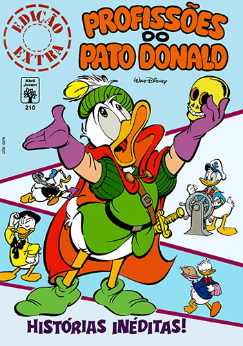 Download de Revista  Edição Extra - 210 : Profissões do Pato Donald