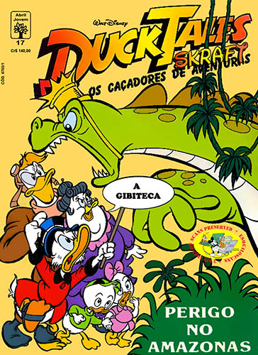 Download de Revista  DuckTales Os Caçadores de Aventuras (Abril, série 1) - 17