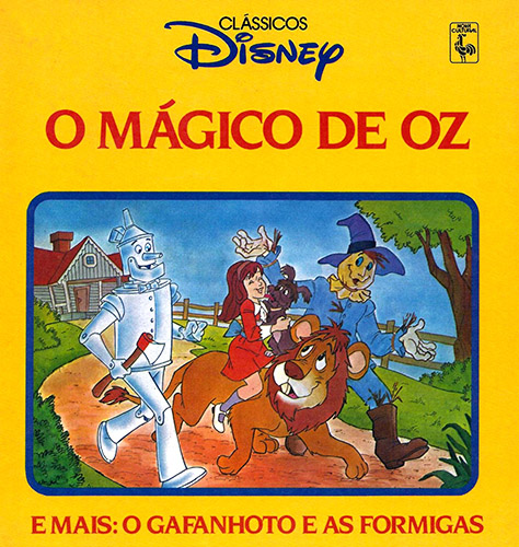 Download de Revista  Clássicos Disney (Nova Cultural) - 28 : O Mágico de Oz & O Gafanhoto e as Formigas