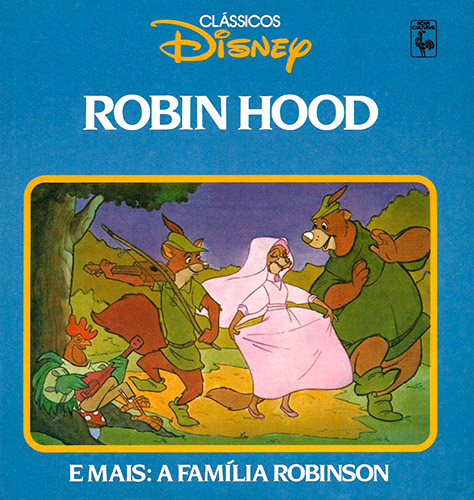 Download de Revista  Clássicos Disney (Nova Cultural) - 24 : Robin Hood & A Família Robinson