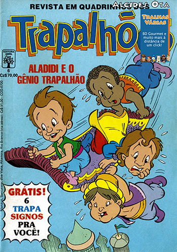 Download de Revista  Revista em Quadrinhos dos Trapalhões - 06