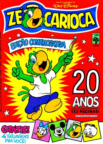 Download de Revista  Zé Carioca Especial 20 Anos de Revista