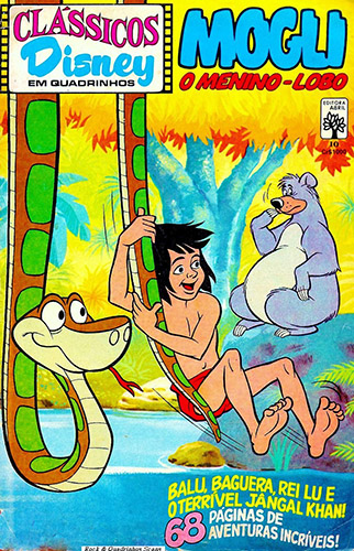 Download de Revista  Clássicos Disney em Quadrinhos (1983-85) - 10 : Mogli