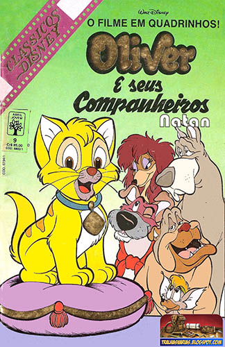 Download de Revista  Clássicos Disney O Filme em Quadrinhos! (1989) - 13 : Oliver e seus Companheiros