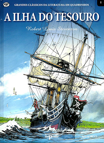 Download de Revista  Grandes Clássicos da Literatura em Quadrinhos (Del Prado) - 01 : A Ilha do Tesouro