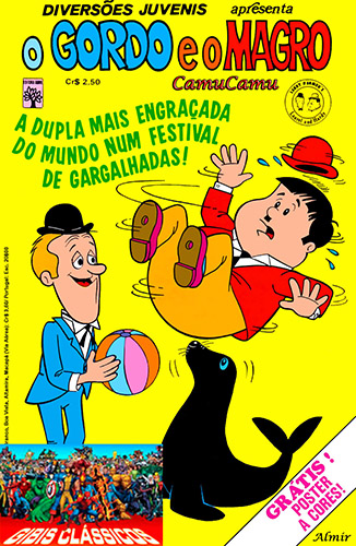 Download de Revista  Diversões Juvenis (Abril, série 2) 01 : O Gordo e o Magro (O Gordo e o Magro 01)