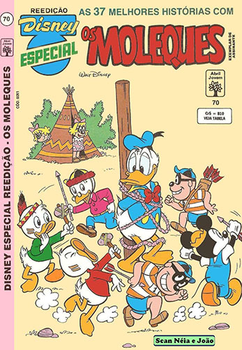 Download de Revista  Disney Especial Reedição - 070 (NT) : Os Moleques