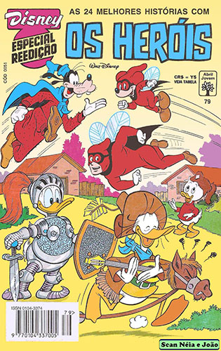 Download de Revista  Disney Especial Reedição - 079 (NT) : Os Heróis