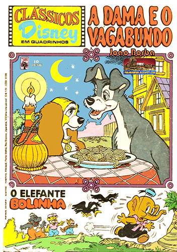 Download de Revista  Clássicos Disney em Quadrinhos (1981-83) - 10 : A Dama e o Vagabundo