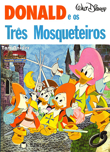 Download de Revista  Donald Através dos Séculos (Edinter) - 01 : Os Três Mosqueteiros