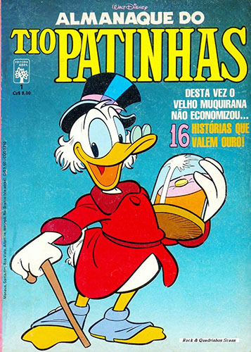 Download de Revista  Almanaque do Tio Patinhas (série 1) - 01