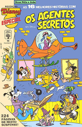 Download de Revista  Disney Especial Reedição - 068 (NT) : Os Agentes Secretos