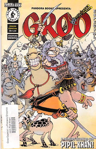 Download de Revista  Pandora Books Apresenta 05 - Groo, o Primeiro Encontro com Pipil Khan