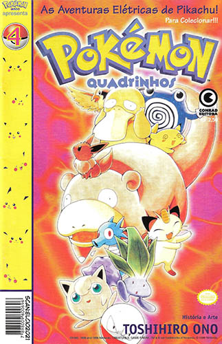 Download de Revista  Pokémon Quadrinhos (Conrad) - 04 de 04