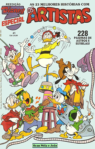 Download de Revista  Disney Especial Reedição - 041 (NT) : Os Artistas