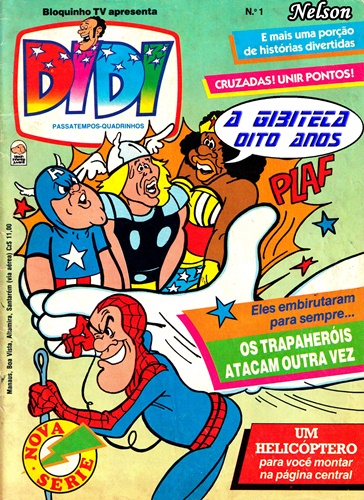 Download de Revista  Didi Passatempos e Quadrinhos - 01