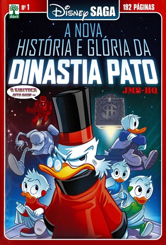 Download de Revista  Disney Saga 01 - A Nova História e Glória da Dinastia Pato