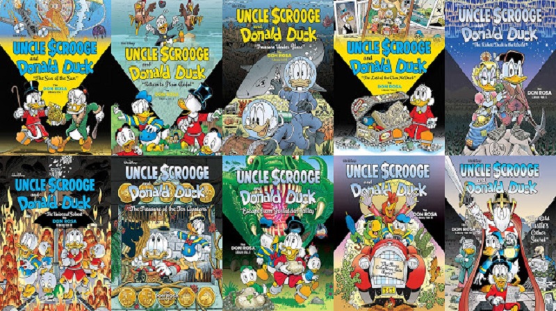 Download de Revistas  Uncle Scrooge and Donald Duck: The Don Rosa Library