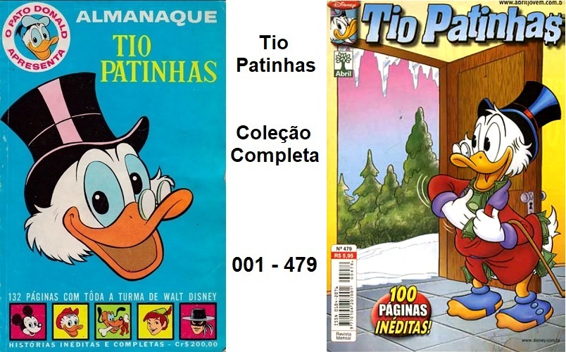 Download de Revistas  Tio Patinhas - Coleção Completa (001 ao 479)