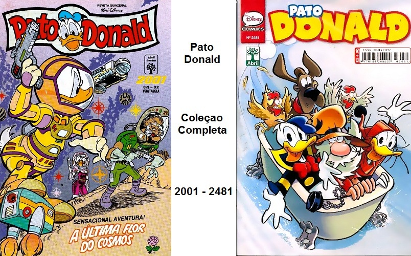 Download de Revistas  Pato Donald Completo (2001 a 2481)