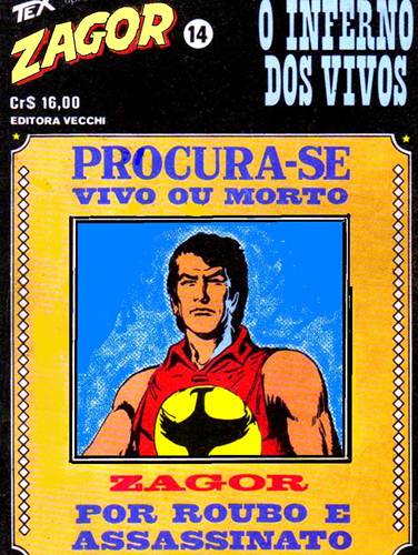 Download de Revista  Zagor (Vecchi) - 014 : O Inferno dos Vivos