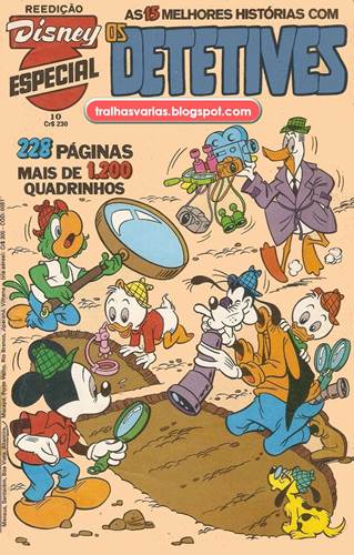 Download de Revista  Disney Especial Reedição - 010 : Os Detetives