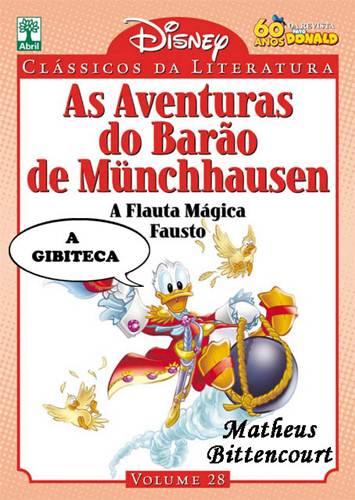 Download de Revista  Clássicos da Literatura Disney 28 - As Aventuras do Barão de Münchhausen